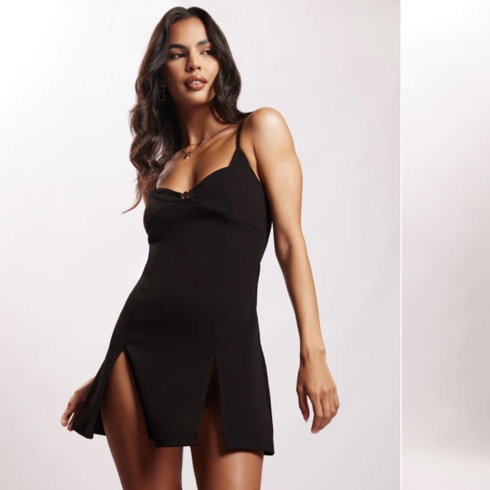 Meshki 2 tone mini dress